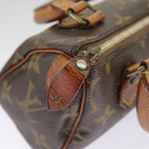 LOUIS VUITTON Monogram Mini Speedy Hand Bag Vintage M41534 LV Auth 97586 - Picture 10 of 16